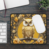 Adorable Yellow Owl Gaming Mouse Pad. Great mousepad for owl lover.
