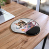 Adorable Kitten in a Teacup Mouse Pad With Wrist Rest| Ergonomic design to help prevent carpal tunnel