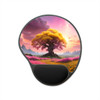 Tree of Life Rowan Tree Mouse Pad With Wrist Rest Ergonomic for Carpal Tunnel