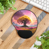 Tree of Life Rowan Tree Mouse Pad With Wrist Rest Ergonomic for Carpal Tunnel