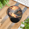"Sunset on the Lake" Mouse Pad With Wrist Rest