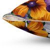 Pretty Pansies Sofa Throw Pillow