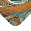 Art Nouveau Ocean Waves Bath Mat