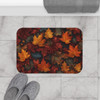 Autumn Leaves Anti-slip Microfiber Bath Mat. Super soft! 