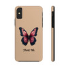 Phone Ink Butterfly Phone-Too Tough Phone Case for iPhone in 21 different sizes. Compatible with iPhone 7, 8, X, 11, 12, 13, 14 and more.