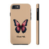 Phone Ink Butterfly Phone-Too Tough Phone Case for iPhone in 21 different sizes. Compatible with iPhone 7, 8, X, 11, 12, 13, 14 and more.