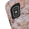 Pink Marble Tough Phone Case for iPhone in 21 different sizes. Compatible with iPhone 7, 8, X, 11, 12, 13, 14 and more.