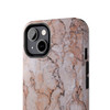 Pink Marble Tough Phone Case for iPhone in 21 different sizes. Compatible with iPhone 7, 8, X, 11, 12, 13, 14 and more.