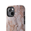 Pink Marble Tough Phone Case for iPhone in 21 different sizes. Compatible with iPhone 7, 8, X, 11, 12, 13, 14 and more.