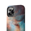 Space Nebula Tough Phone Case for iPhone in 21 different sizes. Compatible with iPhone 7, 8, X, 11, 12, 13, 14 and more.Tough Phone Cases