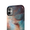 Space Nebula Tough Phone Case for iPhone in 21 different sizes. Compatible with iPhone 7, 8, X, 11, 12, 13, 14 and more.Tough Phone Cases