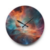 Space Nebula Wall Clock| Acrylic | 