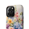 Spring Bouquet Tough Phone Case for iPhone in 21 different sizes. Compatible with iPhone 7, 8, X, 11, 12, 13, 14 and more.