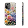 Spring Bouquet Tough Phone Case for iPhone in 21 different sizes. Compatible with iPhone 7, 8, X, 11, 12, 13, 14 and more.