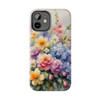Spring Bouquet Tough Phone Case for iPhone in 21 different sizes. Compatible with iPhone 7, 8, X, 11, 12, 13, 14 and more.