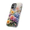 Spring Bouquet Tough Phone Case for iPhone in 21 different sizes. Compatible with iPhone 7, 8, X, 11, 12, 13, 14 and more.