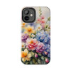 Spring Bouquet Tough Phone Case for iPhone in 21 different sizes. Compatible with iPhone 7, 8, X, 11, 12, 13, 14 and more.