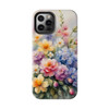 Spring Bouquet Tough Phone Case for iPhone in 21 different sizes. Compatible with iPhone 7, 8, X, 11, 12, 13, 14 and more.