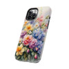 Spring Bouquet Tough Phone Case for iPhone in 21 different sizes. Compatible with iPhone 7, 8, X, 11, 12, 13, 14 and more.