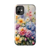 Spring Bouquet Tough Phone Case for iPhone in 21 different sizes. Compatible with iPhone 7, 8, X, 11, 12, 13, 14 and more.