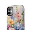 Spring Bouquet Tough Phone Case for iPhone in 21 different sizes. Compatible with iPhone 7, 8, X, 11, 12, 13, 14 and more.