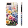 Spring Bouquet Tough Phone Case for iPhone in 21 different sizes. Compatible with iPhone 7, 8, X, 11, 12, 13, 14 and more.