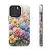 Spring Bouquet Tough Phone Case for iPhone in 21 different sizes. Compatible with iPhone 7, 8, X, 11, 12, 13, 14 and more.