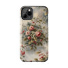 Rose Toile Tough Phone Case for iPhone in 21 different sizes. Compatible with iPhone 7, 8, X, 11, 12, 13, 14 and more.