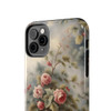 Rose Toile Tough Phone Case for iPhone in 21 different sizes. Compatible with iPhone 7, 8, X, 11, 12, 13, 14 and more.