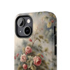 Rose Toile Tough Phone Case for iPhone in 21 different sizes. Compatible with iPhone 7, 8, X, 11, 12, 13, 14 and more.