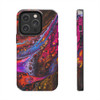 Abstract Design Tough Phone Case for iPhone in 21 different sizes. Compatible with iPhone 7, 8, X, 11, 12, 13, 14 and more.