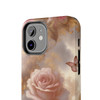 Rose Gold Tough Phone Case for iPhone in 21 different sizes. Compatible with iPhone 7, 8, X, 11, 12, 13, 14 and more.