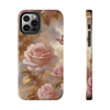 Rose Gold Tough Phone Case for iPhone in 21 different sizes. Compatible with iPhone 7, 8, X, 11, 12, 13, 14 and more.