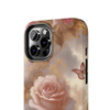 Rose Gold Tough Phone Case for iPhone in 21 different sizes. Compatible with iPhone 7, 8, X, 11, 12, 13, 14 and more.