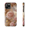 Rose Gold Tough Phone Case for iPhone in 21 different sizes. Compatible with iPhone 7, 8, X, 11, 12, 13, 14 and more.