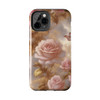 Rose Gold Tough Phone Case for iPhone in 21 different sizes. Compatible with iPhone 7, 8, X, 11, 12, 13, 14 and more.