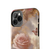 Rose Gold Tough Phone Case for iPhone in 21 different sizes. Compatible with iPhone 7, 8, X, 11, 12, 13, 14 and more.