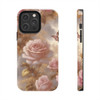 Rose Gold Tough Phone Case for iPhone in 21 different sizes. Compatible with iPhone 7, 8, X, 11, 12, 13, 14 and more.
