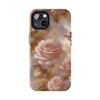 Rose Gold Tough Phone Case for iPhone in 21 different sizes. Compatible with iPhone 7, 8, X, 11, 12, 13, 14 and more.