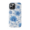 Chicory Blue Tough Phone Case for iPhone in 21 different sizes. Compatible with iPhone 7, 8, X, 11, 12, 13, 14 and more.
