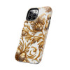 Golden Swirl Tough Phone Case for iPhone in 21 different sizes. Compatible with iPhone 7, 8, X, 11, 12, 13, 14 and more.