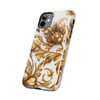 Golden Swirl Tough Phone Case for iPhone in 21 different sizes. Compatible with iPhone 7, 8, X, 11, 12, 13, 14 and more.