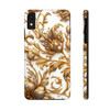 Golden Swirl Tough Phone Case for iPhone in 21 different sizes. Compatible with iPhone 7, 8, X, 11, 12, 13, 14 and more.