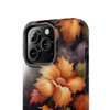 Fall Floral Tough Phone Case for iPhone in 21 different sizes. Compatible with iPhone 7, 8, X, 11, 12, 13, 14 and more.