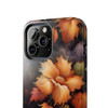 Fall Floral Tough Phone Case for iPhone in 21 different sizes. Compatible with iPhone 7, 8, X, 11, 12, 13, 14 and more.