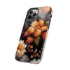 Fall Floral Tough Phone Case for iPhone in 21 different sizes. Compatible with iPhone 7, 8, X, 11, 12, 13, 14 and more.