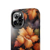 Fall Floral Tough Phone Case for iPhone in 21 different sizes. Compatible with iPhone 7, 8, X, 11, 12, 13, 14 and more.