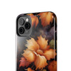 Fall Floral Tough Phone Case for iPhone in 21 different sizes. Compatible with iPhone 7, 8, X, 11, 12, 13, 14 and more.