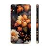 Fall Floral Tough Phone Case for iPhone in 21 different sizes. Compatible with iPhone 7, 8, X, 11, 12, 13, 14 and more.