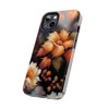 Fall Floral Tough Phone Case for iPhone in 21 different sizes. Compatible with iPhone 7, 8, X, 11, 12, 13, 14 and more.